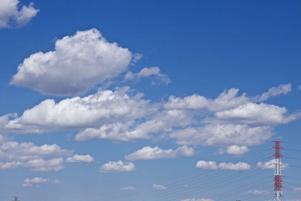 Canon Eos Kiss7作例：空の写真